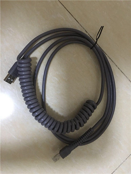 LS2208 CBA-2208-UNC3 2M lS2208 Usb Coiled Usb Cable For Motorola Symbol LS2208 LS1203 Li2208 Barcod