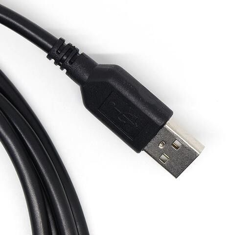 Compatible New CAB-4130-UNS2 2M Straight USB Cable For Datalogic D100 D130 GD4130 GD4400 QD2130 Barcode Scanner