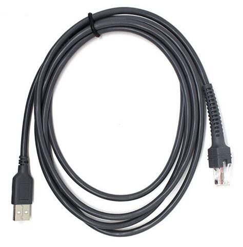 Compatible Data Cable for CBA-U01-S07ZAR NEW 2M Rj45 Usb Cable For Motorola Symbol LS2208 LS1203 Barcode scanner Reader