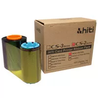 For HiTi CS200e YMCKO 400 Images Ribbon, original cs-200e card printer color ribbons