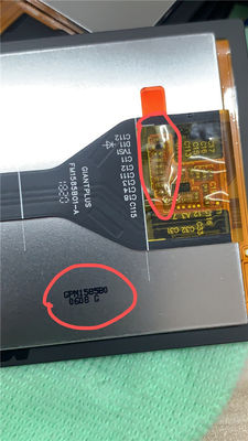Symbol Wt6000 LCD Display